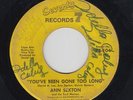Northern Soul 45 - Ann Sexton - You've Been Gone Too Long - 77 - mp3