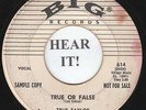 True Taylor (Paul Simon) ROCKABILLY TEEN 45 (Big 614 PROMO) True Or False