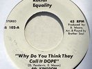 4TH KINGDOM M- funk soul 45 on CORE *HEAR* Why Do You Think They Call it Dope