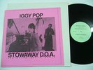 IGGY POP - STOWAWAY D.O.A. (LP) RARE USED PUNK STOOGES VINYL