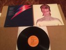 DAVID BOWIE-ALADDIN SANE LP ORIG 1973 UK 1st PRESS RCA RS 1001 + LYRIC INNER N/M