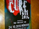 Abs. MINT 2016 XL Concert-Tour Promo Poster THE CURE München (Olympiahalle)
