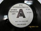 THE UNIQUES NOT TOO LONG AGO PYE INTERNATIONAL PROMO 7
