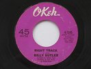 BILLY BUTLER Right Track / Boston Monkey Okeh Northern Soul 45 HEAR