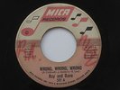 RAY AND DAVE Wrong, Worng, Wrong / Six Lonely Days Mica Northern Soul 45 HEAR