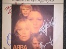 45 TOURS ABBA VOULEZ-VOUS + ANGELEYES AVEC DEDICACES 4 MEMBRES DU GROUPE  