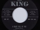 R&B Rocker 45 BEVERLY ANN GIBSON A Heart Full Of You KING HEAR