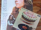 Rolling Stones Let it bleed 1969 vinyl LP Australian + poster DECCA red label