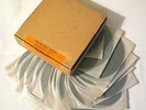 Set of 25 SEEBURG MUSIC LIBRARY #1000 16 2/3 rpm B Series JUKE BOX RECORDS w/Box