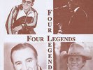 JERRY LEE LEWIS + FRIENDS - FOUR LEGENDS (Original 1st pressing LP)