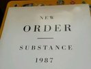 New order substance 1987 record /lp