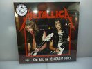 METALLICA-KILL 'EM ALL IN CHICAGO 1983. USA 1983-CLEAR BROWN VINYL LP-NEW.SEALED