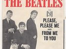 BEATLES 45 VEE JAY VJ PLEASE ME VJ 581 PICTURE SLEEVE PS NM