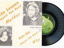 9234 JOHN LENNON & PLASTIC ONO BAND - MOTHER - RARE NORWAY 45/PS