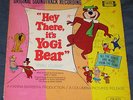 Hey There It's Yogi Bear Soundtrack LP 1964 White Label Promo WLP Colpix + 45 7