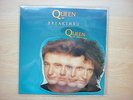 QUEEN Breakthru UK shaped picture disc in clear plastic sleeve with card insert
