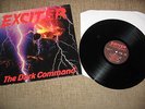 EXCITER THE DARK COMMAND GATEFOLD LP razor agent steel anvil raven