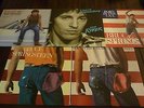 5 BRUCE SPRINGSTEEN RECORDS - THE RIVER ,BORN IN THE USA, COVER ME VINYL LPS