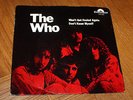 THE WHO 45 rpm Rare Norway Wont get fooled again + PS 1971 Uk Mod Beat