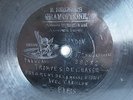 78rpm E. BERLINER GRAMOPHONE 1899  TROMPES DE CHASSE (HUNTING HORNS)