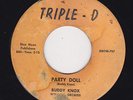 BUDDY KNOX 45 RPM on TRIPLE-D RECORDS