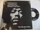 JIMI HENDRIX EXPERIENCE   VOODOO CHILE ** 1968 TRACK MAXI 45 MINT- BLACK SLV.