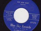 R-A-B 45 RPM - ROCKY DAVIS on  BLUE SKY RECORDS