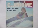 C JEROME Disque d or N°1 Himalaya Kiss me STEC LP 134 Dédicacé derriere