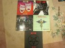 5 x MÖTLEY CRUE VINYL: DR. FEEL GOOD,SHOUT AT THE DEVIL,TOO FAST FOR LOVE