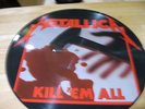 Metallica Kill em all motor breath seek and destroy picture disc record