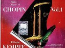 WILHELM KEMPFF / Piano Music of Chopin Vol.1 / London-Decca WBg BB CS 6040 4K/4E