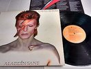 David Bowie - Aladdin Sane - UK 1973 RCA vinyl LP + lyric insert