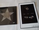 DAVID BOWIE. BLACKSTAR LP. DELUXE CLEAR VINYL. 3 LITHOGRAPH PRINTS. RARE. MINT.