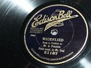 FEINSTEIN Al Tischlichenu Wigenlied EDISON BELL Rare Jewish 10” 78 rpm