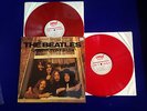 BEATLES COMMONWEALTH SHOGUN RECORDS RED VINYL DOUBLE LP GET BACK SESSIONS NM