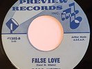 Northern soul popcorn song-poem 45  RODD KEITH “False Love” on PREVIEW NM HEAR