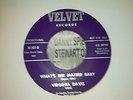 VIRGINIA DAVIS  WHATS THE MATTER BABY PROMO R & B /  NORTHERN SOUL