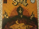 GHOST B.C. LP INFESTISSUMAM RED VINYL W/ SECULAR HAZE CD & 2 MAGAZINES LOT