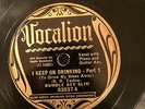 Vocalion 03037 Bumble Bee Slim I KEEP ON DRINKING  78 rpm