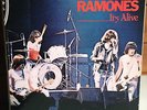 THE RAMONES Its Alive 2xLP Sire SRK2 6074 1ST UK Press Strawberry EX/EX