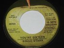Beatles Ringo Starr YOU'RE SIXTEEN Apple 45 RPM PROMO Record