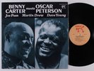 BENNY CARTER Meets Oscar Peterson PABLO LP NM