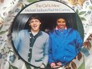 Michael jackson/paul McCartney rare picture disc the girl is mine 7