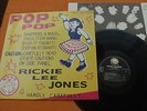 RICKIE LEE JONES POP POP 1991 GERMAN 1ST PRESS VINYL LP JAZZ ROCK + INNER SLEEVE