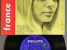 FRANCE GALL BONSOIR JOHN JOHN / LA GUERRE DES CHANSONS EP RARE MADE IN PORTUGAL