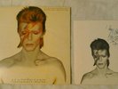  GLAM PSYCH ROCK David Bowie Aladdin Sane LP NM  1973 INSERT