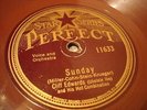 JAZZ CLIFF EDWARDS HOT COMBO Sunday / Meadowlark PERFECT 11633 EE+