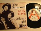 THE SUPREMES UK STATESIDE DEMO 45 BABY LOVE 1964 VG+