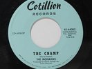 MOHAWKS: The Champ / Sound Of The Witch Doctors 45 rare Funk