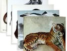GEORGES-LUCIEN GUYOT Bestiary animals RARE 5x postcard flexi PICTURE DISC french